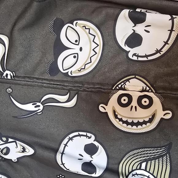 Disney The Nightmare Before Christmas Men's Hooded Onesie Size Large - Picture 5 of 5